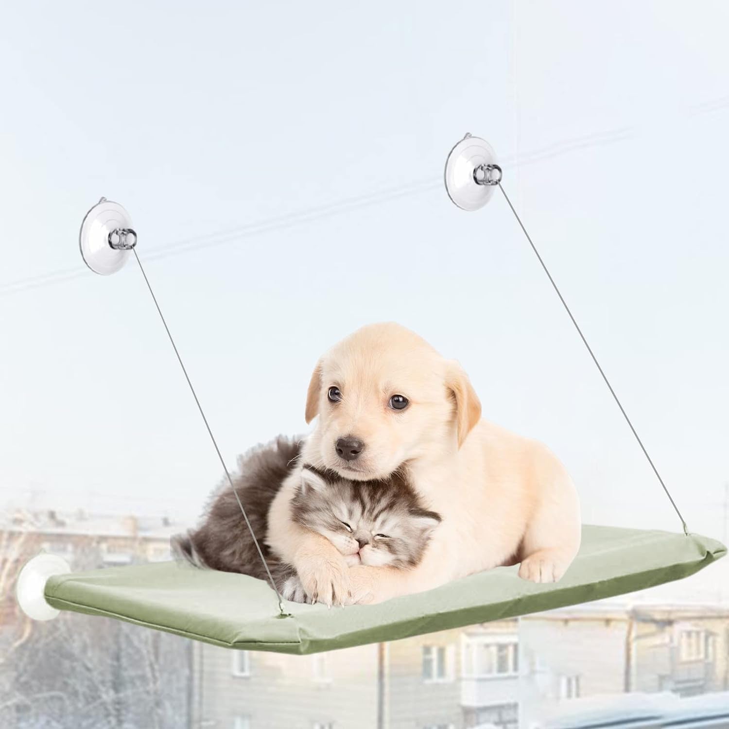 Ultra-Hold™ Heavy-Duty Cat Window Perch Suction Cups (4-Pack) – Anti-Fall Safety Replacement