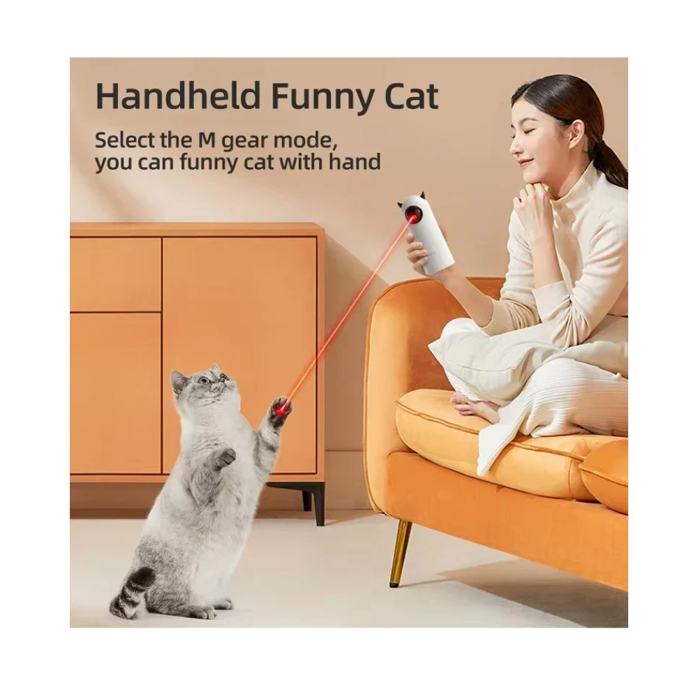 Automatic Cat Toy – Interactive Smart LED Laser