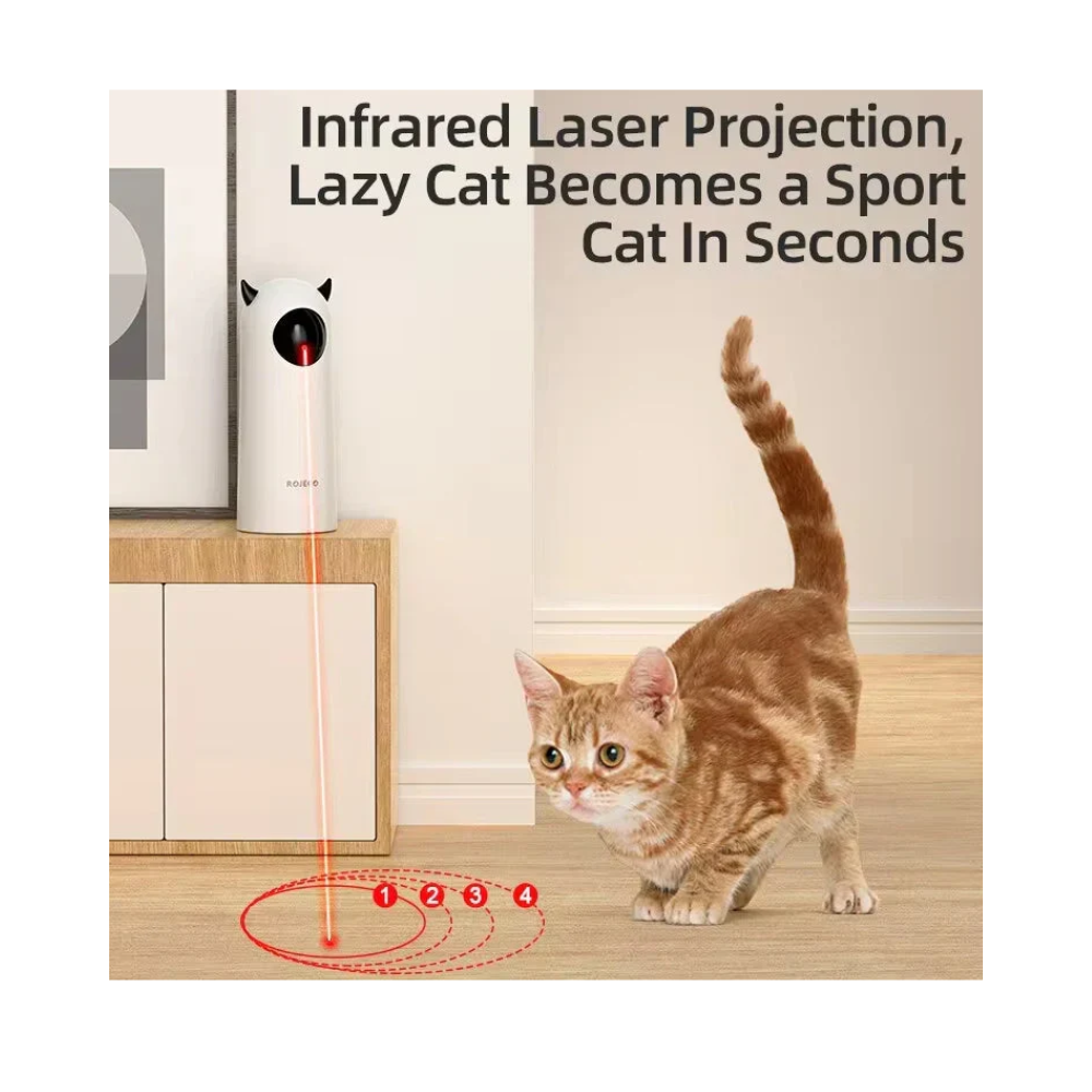 Automatic Cat Toy – Interactive Smart LED Laser