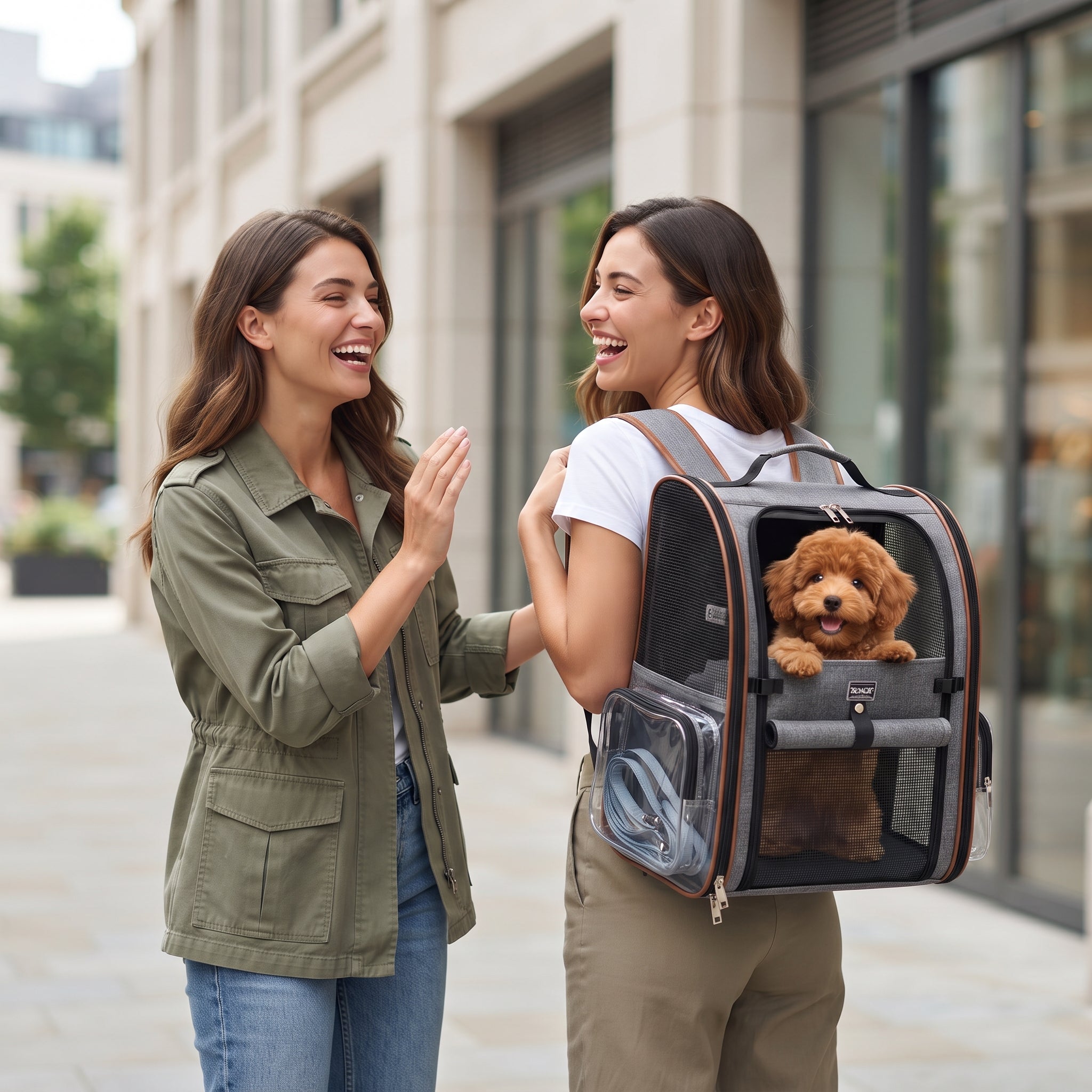 Premium Expandable Pet Backpack Carrier with Clear Bubble Window – Converts to Giant Pet Tent Bed – Space Capsule Design for Cats & Small Dogs – Ventilated, Airline Approved, Perfect for Hiking, Travel & Outdoors (Black)